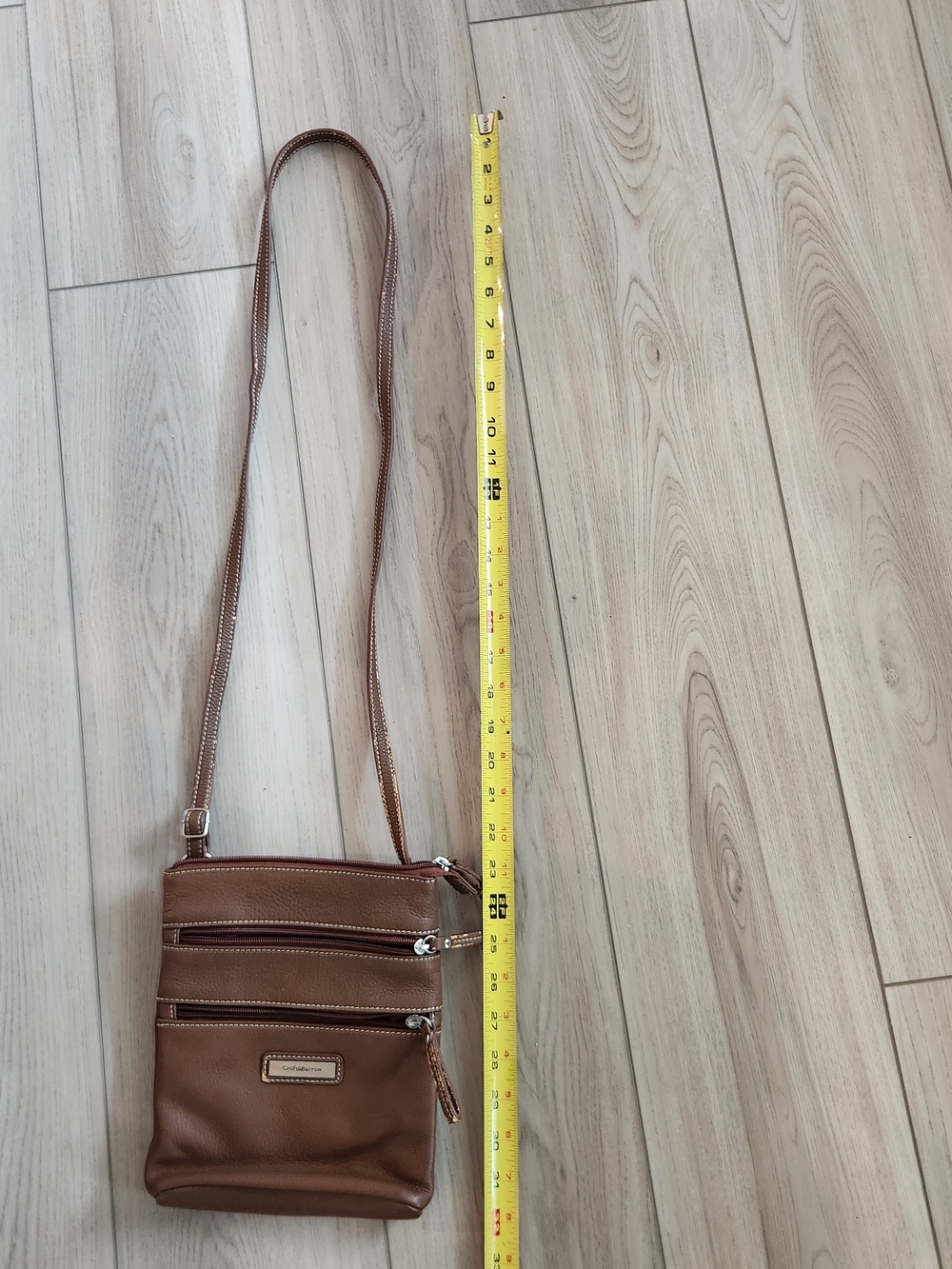 Croft And Barrow Brown Crossbody Shoulder Bag